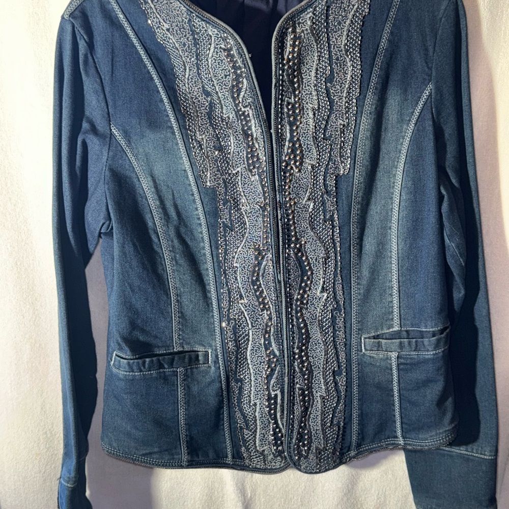 Embellished Denim Jacket
